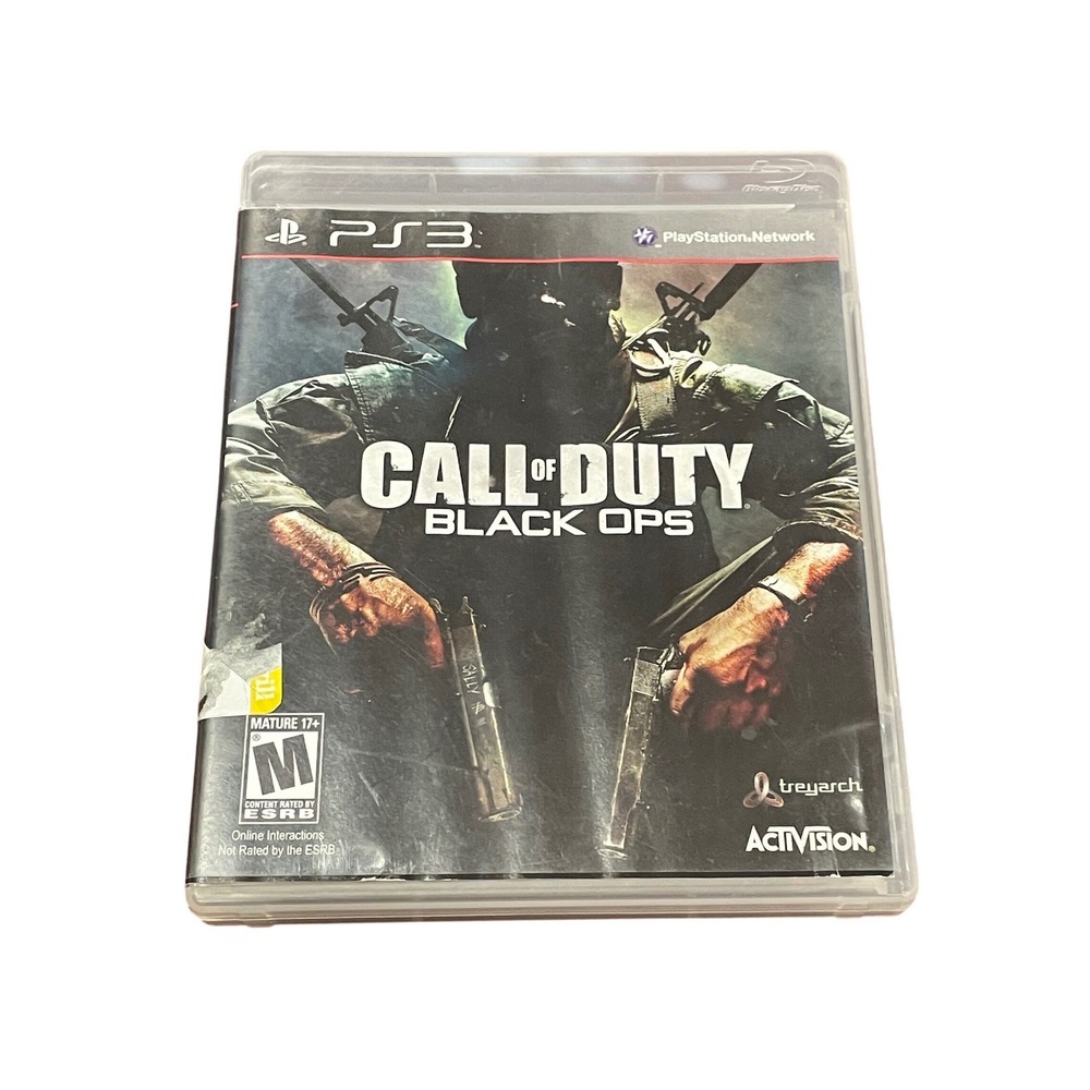 Call of Duty Black Ops Sony PlayStation 3 PS3 Activision 2010 Video Game CIB